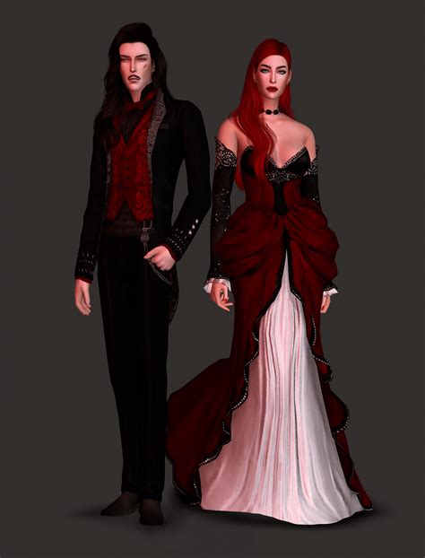 Sims 4 vampire dress
